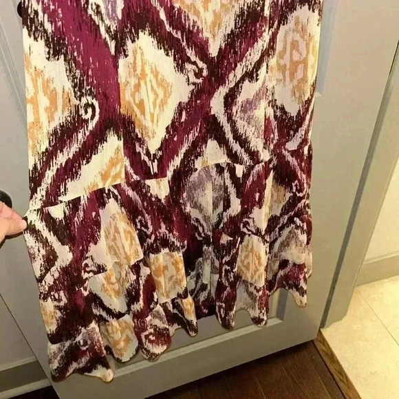 Lane Bryant Floral Maxi Dress Size 20 Summer Resort Vacation Feminine - Picture 4 of 12